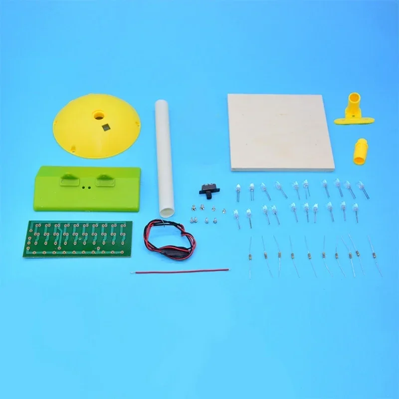 New Energy-Saving Desk Lamp Soldering Kit - DIY Soldering Materials Set For STEM Students, Ideal For Electronics Projects