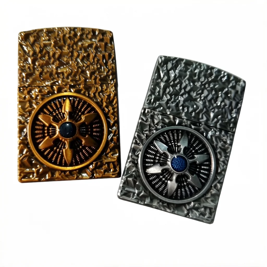 DIY Metal Badge Sticker Decoration Parts Accessories Blue Starry Sky For ZP Zorro Lighters