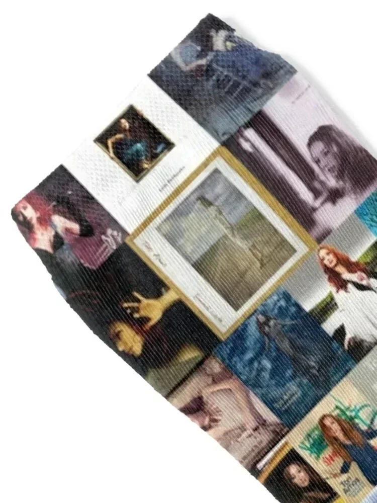 Tori Amos Album Records Collage Collection Print Socks gift winter gifts sports and leisure man Socks For Girls Men's