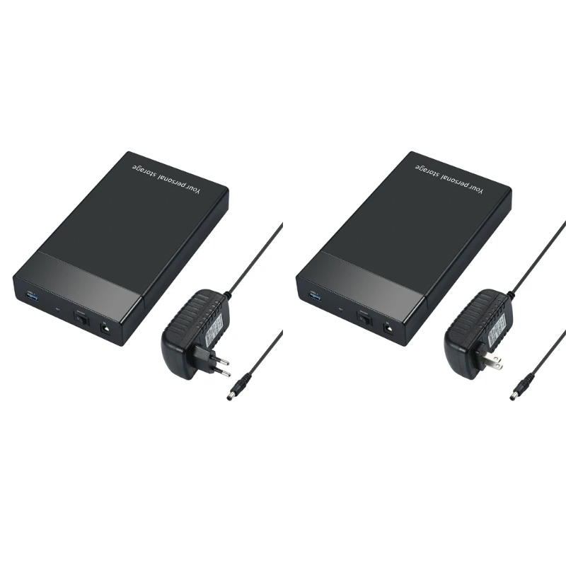 Caja externa USB3.0 para HDD SSD 3 pulgadas sin herramientas