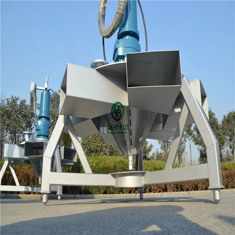 Stainless Steel Blender Submersible Aerator Sewer Lift Station For Sewage Treatment