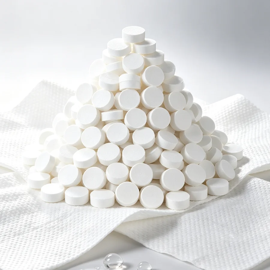 120/200pcs Compressed Towel Tablets, Portable Mini Facial Cleansing Cloth, Bulk Travel Towels for Restaurant, Hotel, Camping XJM