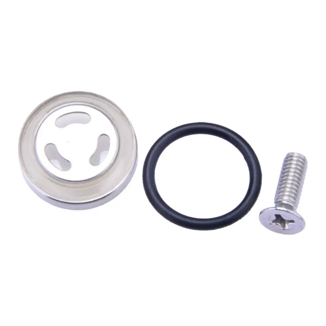 4 Sets Clutch Brake Master Cylinder Sight Glass Window Lens Fit For Honda Magna VF500 VF1100