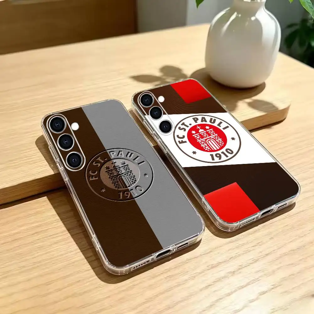 F-C St Pauli Rapper Streetwear  Phone Case Transparent Soft Case For Samsung A73,A72,A71,A70,A51,A52,A53