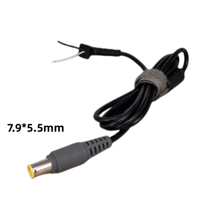 Cabo Conector de Carregador DC com Plugue Masculino de 7.9*5.5mm para Lenovo Thinkpad E420 E430 T61 T60p Z60T T60 T420 T430
