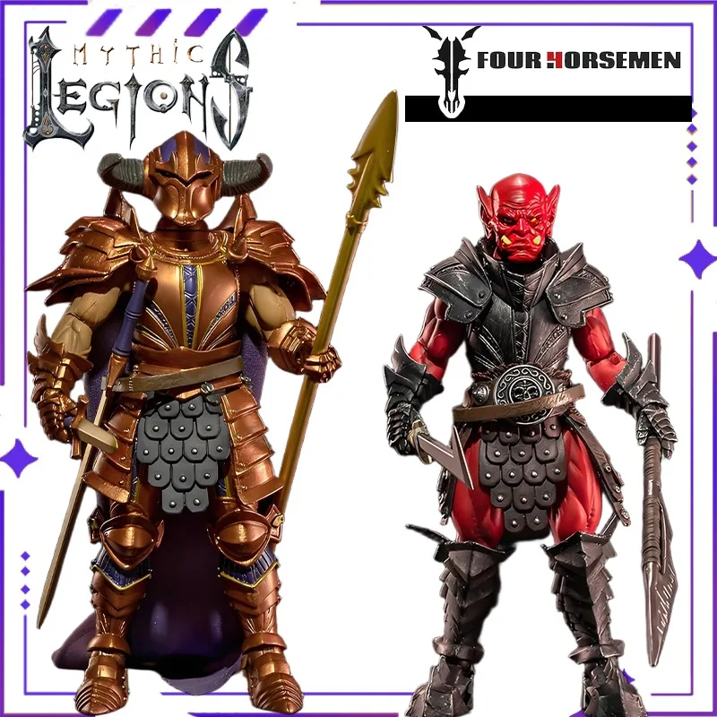 

[Stock] Four Knights Studio Genuine Mythical Legion Series Soul Spiller Talin Frost Bow Finished Model Movable Joint Model Gift