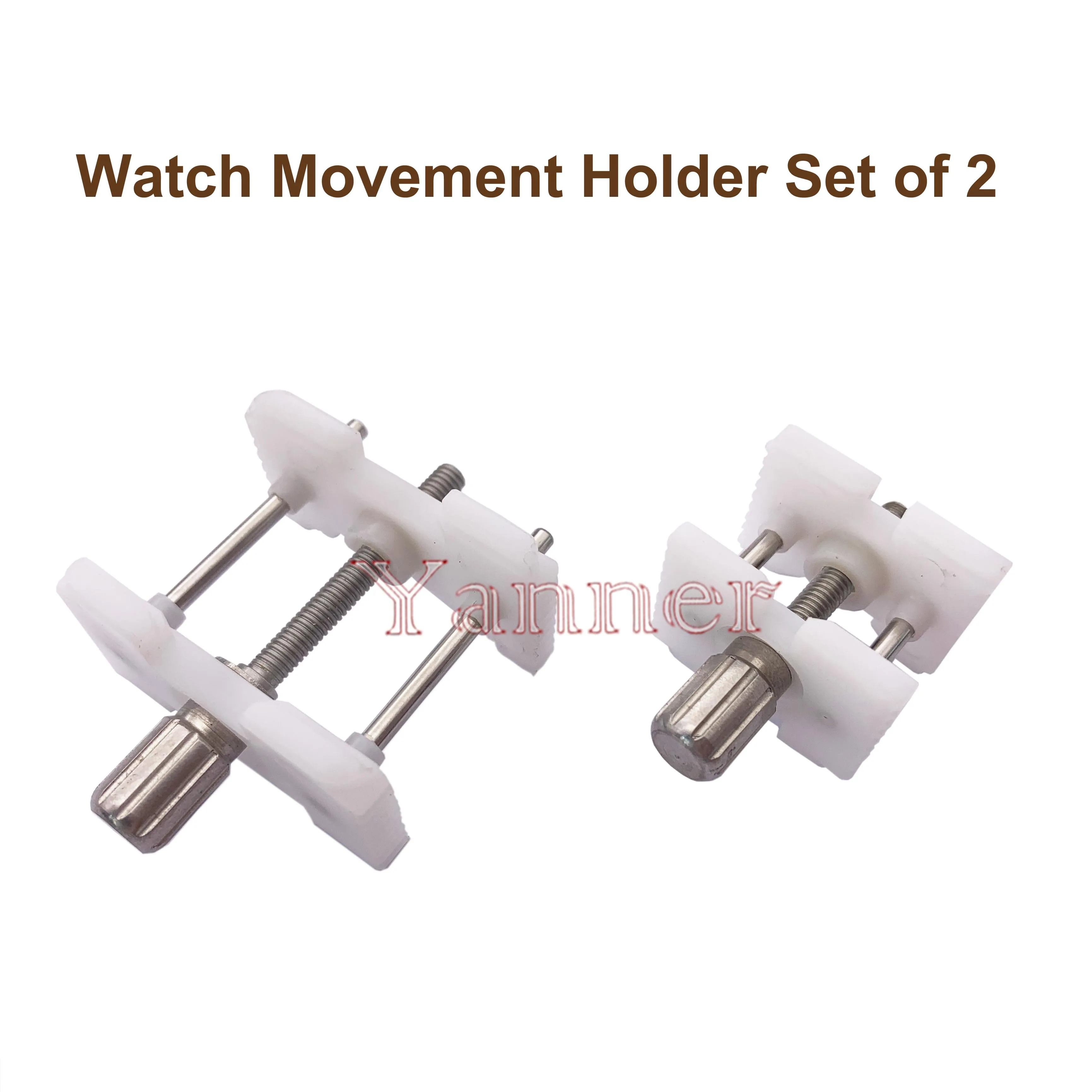 Watch Movement Holder 2 in 1 Multifunction Durable Practical Watch Repahe Other End Professional Watch Repair Tool Portable Kits