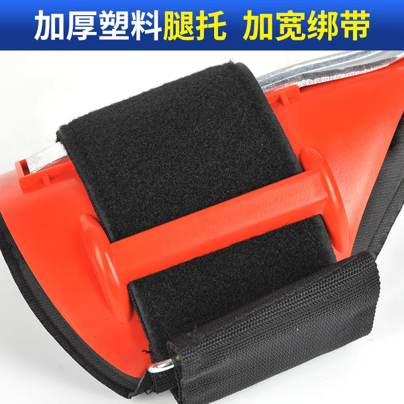 Aluminum Alloy Tree Climbing Tool, Picking Foot Buckle, Anti Slip Movement, Tree Climbing Big Crutch Tool for Fresh Keeping