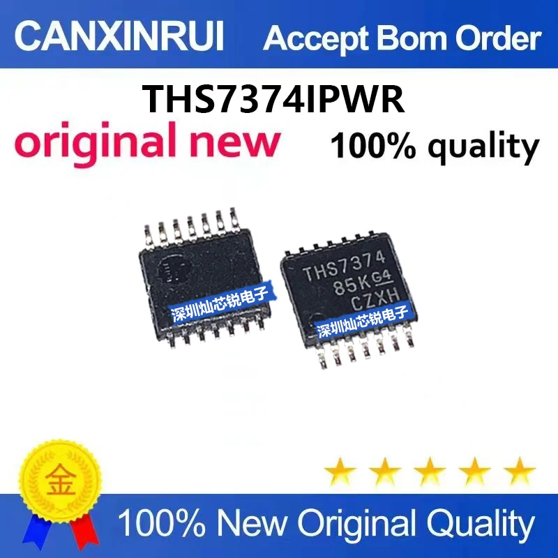 (5-100pieces)Brand New Original THS7374 THS7374IPWR SMD TSSOP14 Video Amplifier IC