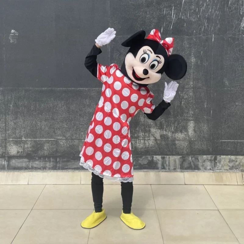 Disney Mickey Minnie Mouse Mascot Set Classic Cartoon Characters Advertising Event Party Adult Costume Large Mascots cosplaygift