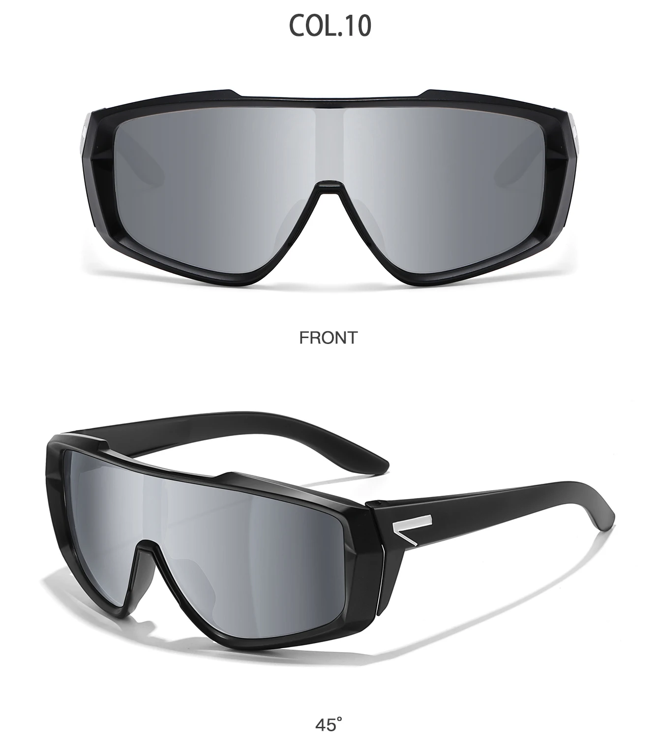 Bunte Jugend-Sonnenbrille, UV400, winddicht, MTB, Fahrrad, modisch, Outdoor-Sport, Radfahren, Schutzbrille für Männer und Frauen – Detail 12