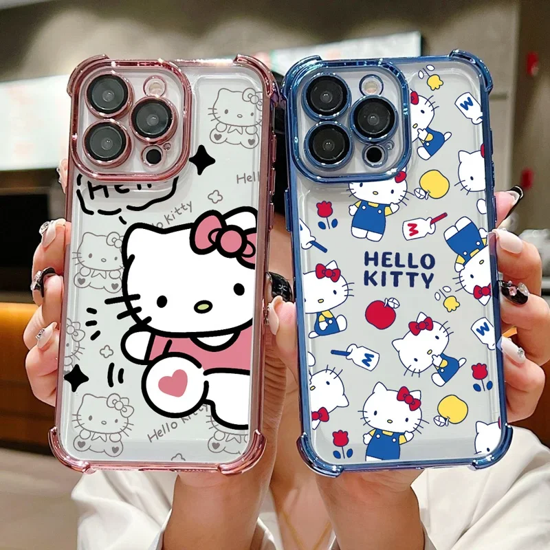 Hello Kitty Phone Case For Samsung Galaxy A56 A16 A55 A35 A36 A34 A26 A53 A52 A52S A33 A23 A24 A25 A15 A14 A05 A05S A04 5G Cover - náhled 3