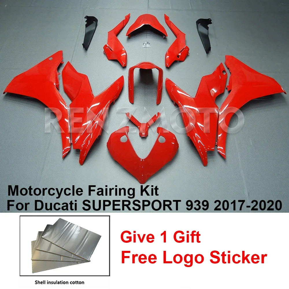 

Motorcycle Fairings Kit Fit For Ducati SUPERSPORT 939 2017-2020 Custom Bodywork Set ABS Injection Full Mold 101a