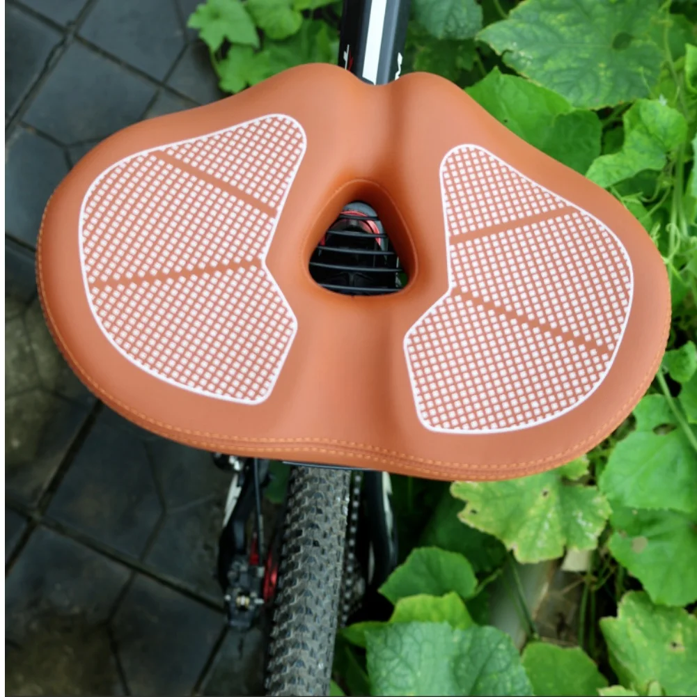 

Подушка сиденья для горного велосипеда 20x27x15 см, утолщенная амортизирующая водонепроницаемая расширенная подушка для седла, подушка для велосипеда, запасные части
