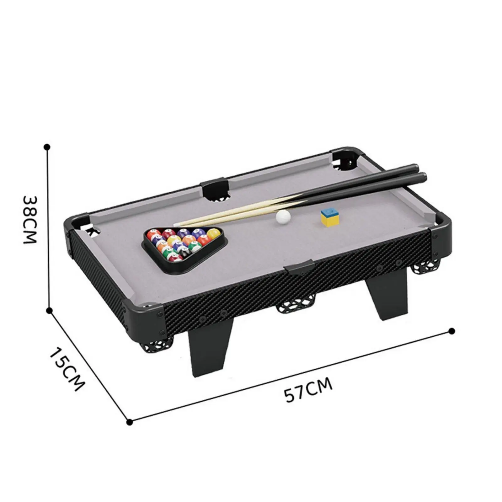 Children Billiards Game Indoor Toy Skill Development Mini Pool Table Family Activity for Youth Billiard Play