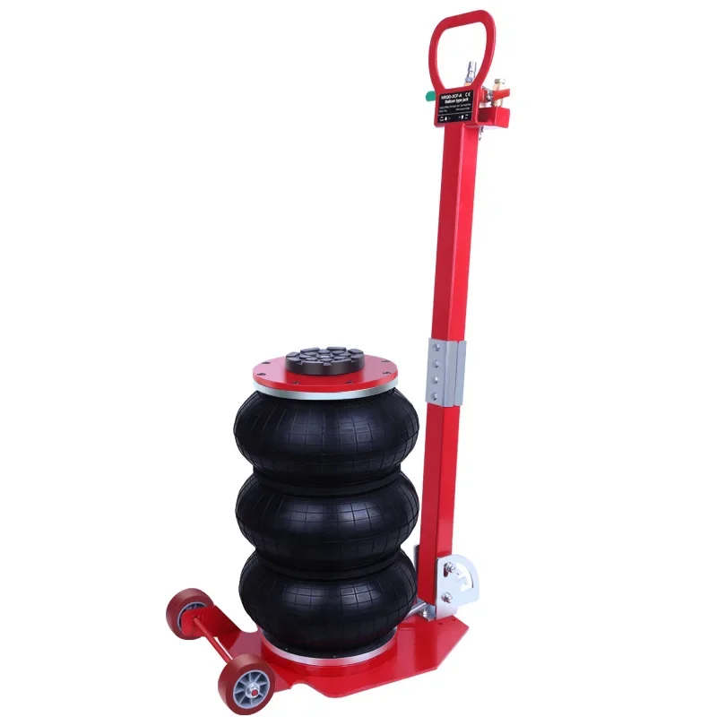 Bag Air Jack 6600lbs Capacity Pneumatic Jack Quick Lift 3T Car Repair Jacks and Floor Jacks Folding Rod Fast Lifting Triple Bag