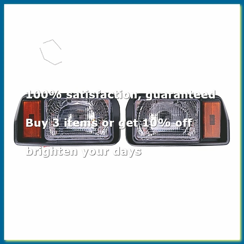 ●Golf Cart Headlights Club Car Style Light Factory Size Lights for ,Suit(Left and Right)-A57M
