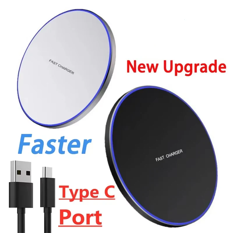 Almohadilla de carga inalámbrica de 60W para iPhone 16, 15, 14, 13, 12 Pro Max, Samsung, Xiaomi, cargadores de teléfono, estación de carga rápida