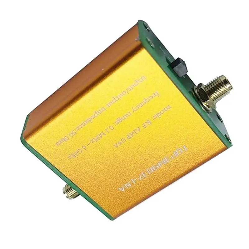 ABZZ-Portable Multifunction Full Band Low Noise Amplifier 100K-6Ghz Preamplifier Radio Antenna Amplifier Durable