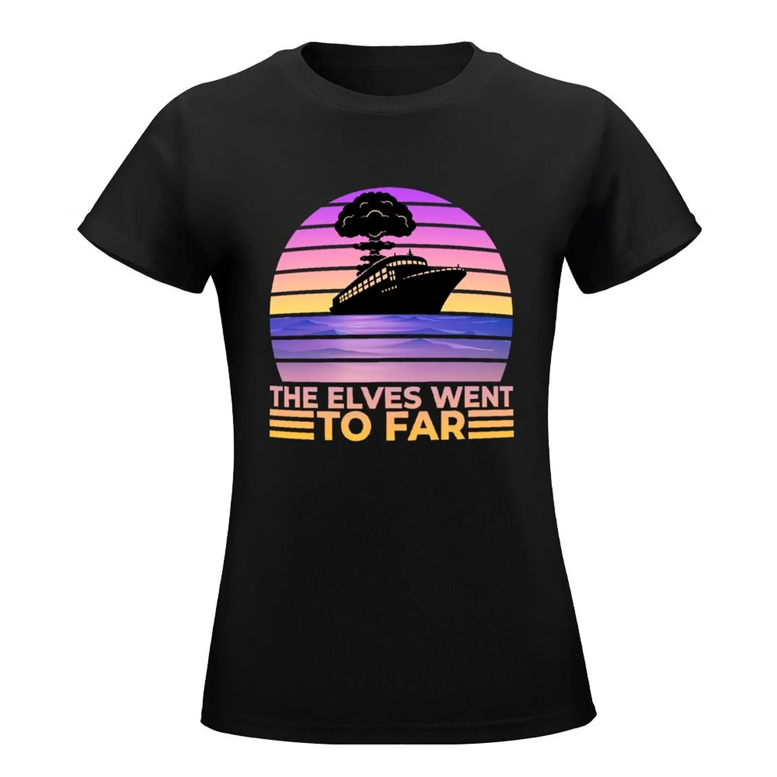 Euro Vision The Elves Went Too Far Fire Saga Jaja Ding Dong T-Shirt summer top korean fashion new edition t shirts for Women