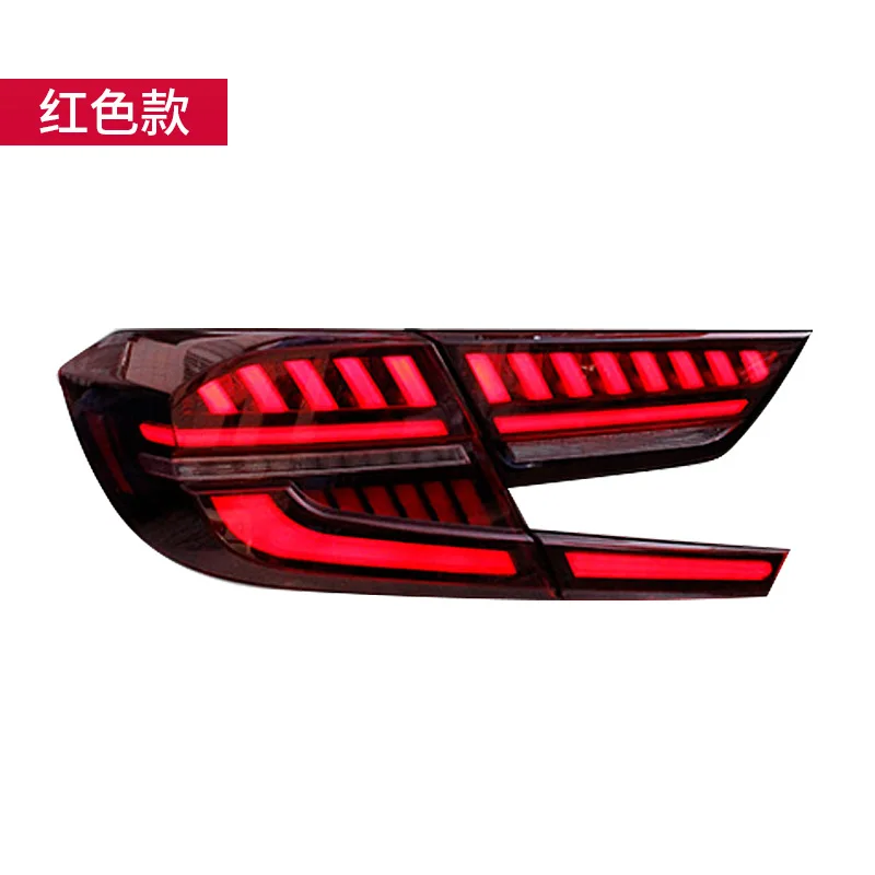 YLC Car LED Lights for Honda Accord 10th Gen 2018-2020 Rear Tail Light Assembly DRL Sequential Turn Signal Brake Lamps