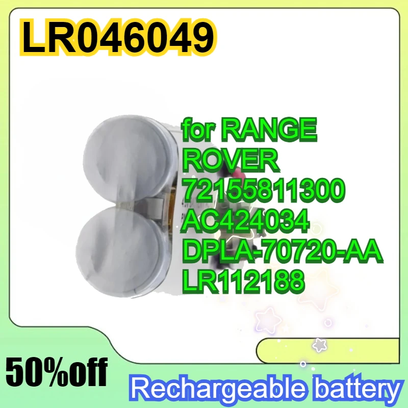 

New LR046049 for RANGE ROVER 72155811300 AC424034 DPLA-70720-AA LR112188 EVOQUE 2014 2015 2016 T4N2591 Battery