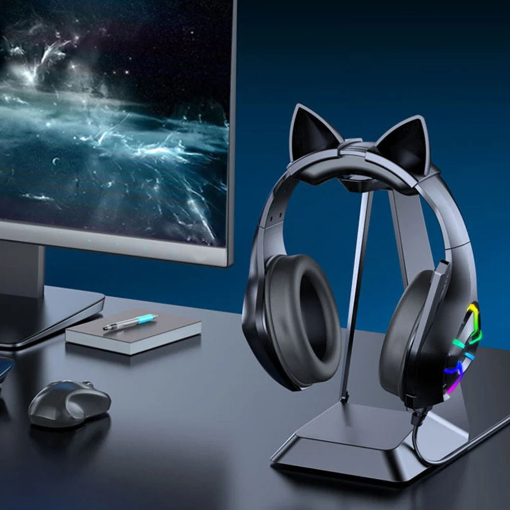 

Headphone St Desk Gaming Headset St Accessories Stable Base ABS Material Clean Desktop Environment Perfect Gift