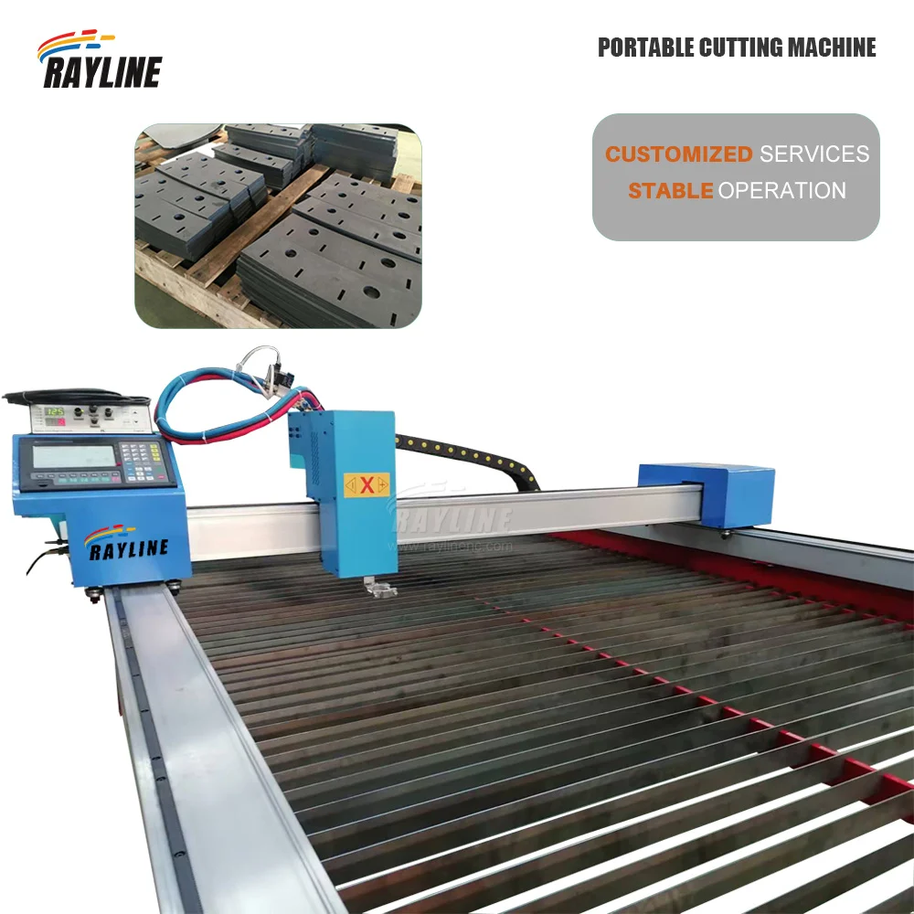 CNC Plasma Machine 1.5*3.0m Gantry CNC Plasma Cutter Steel Cutting Machine 60/100 Amp Plasma Power Source 1525 1530 2530 2560