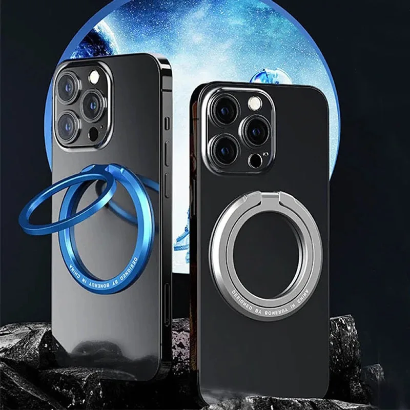 

Ultra-thin Magnetic Ring Mobile Phone Holder Stand Rotatable Metal Magnet Finger Ring Buckle Phone Holder Cellphone Bracket