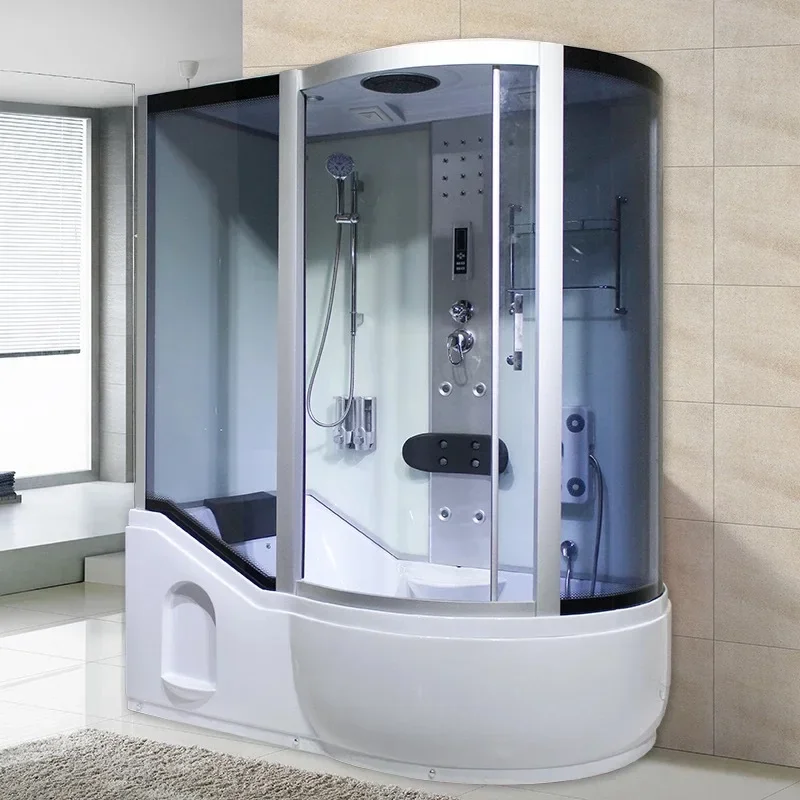 Complete bathroom, enclosed bath room 4