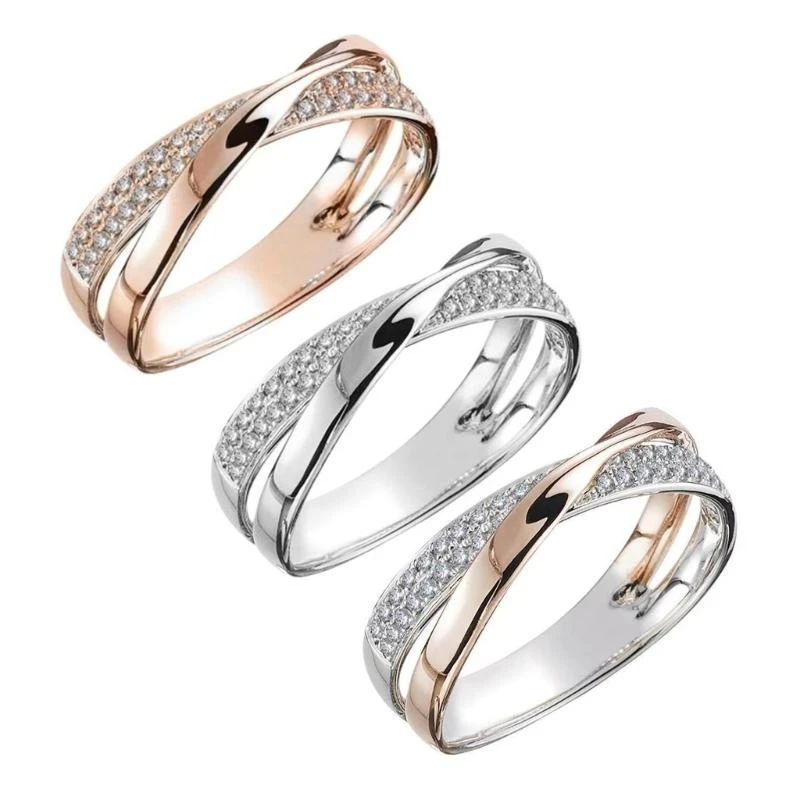 E1PE Fashion Distinctive Rings Statement Rings Fitness Jewelry Alloy Texture Perfect for Present and Special Occasions