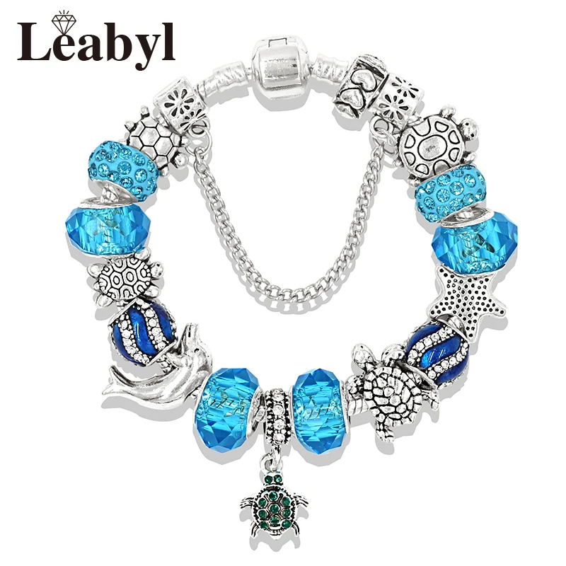 Classic Dolphin Charm Bracelets & Bangles for Women, Gift