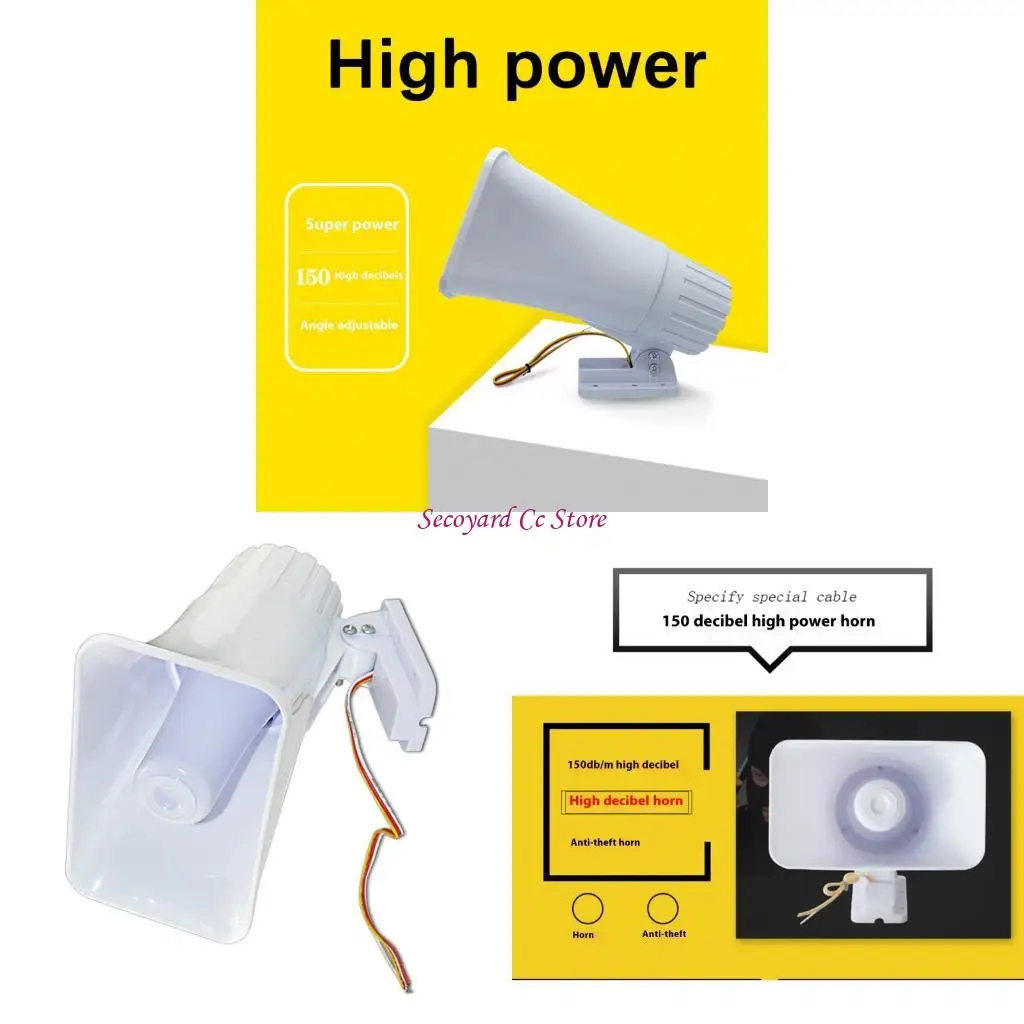 

N3UC LOUD 150DB Double Tone Serage Syrestaint Alarm для системы аварийной сигнализации для домашней сигнализации