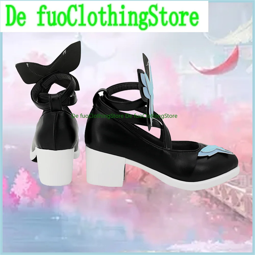 Game Anime Eternal Return Black Survival Role Playing Shoes and Boots Anime Party Halloween