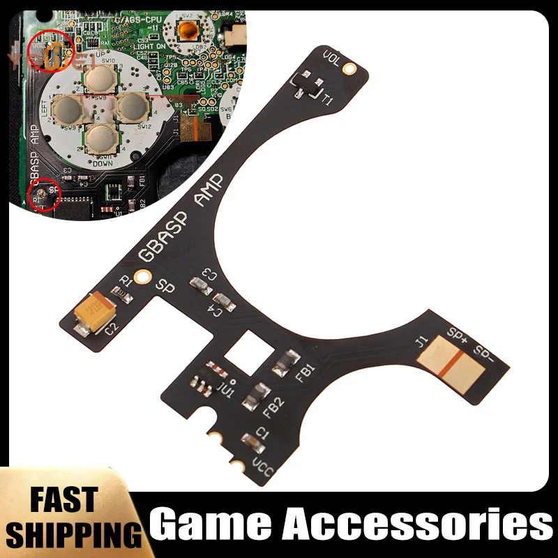 

Sound Audio Amplifier Enhancement Module AMP For Advance SP For GBA SP AGS-001/101 Board Game Accessories