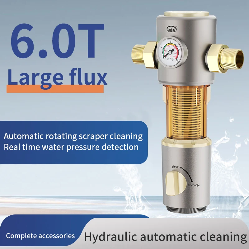 1 reusable flushing pre-treatment system, corrosion-resistant structure, reliable performance, gold accents, including pressure