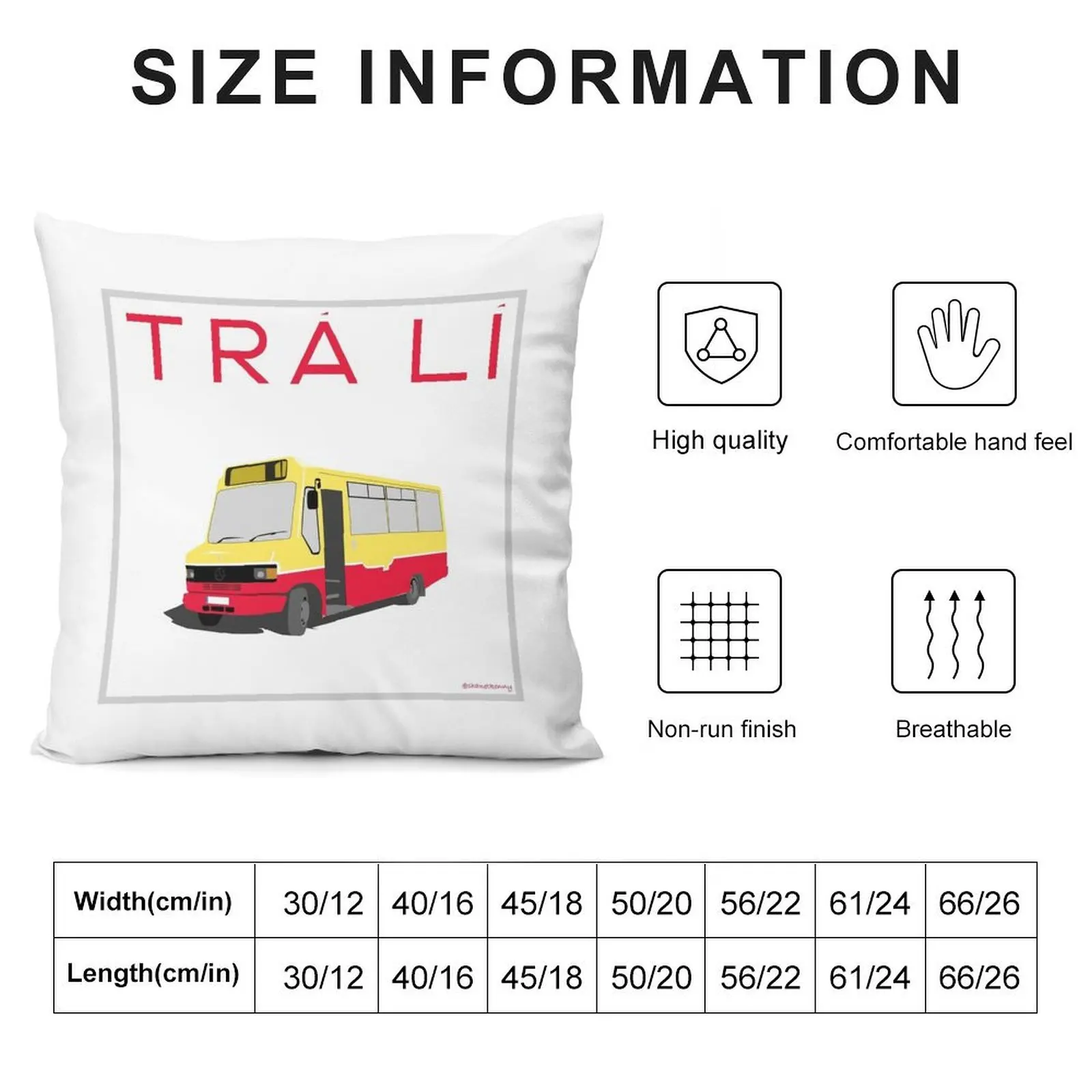 TRá Lí - Tralee Area Rapid Transport Throw Pillow christmas supplies Christmas Pillow pillow