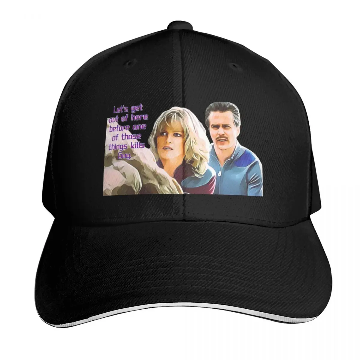 Let’s Get Out of Here! - Galaxy Quest Baseball Cap Summer Beach Travel Streetwear Hip Hop Trendy Vintage Retro Embroidered