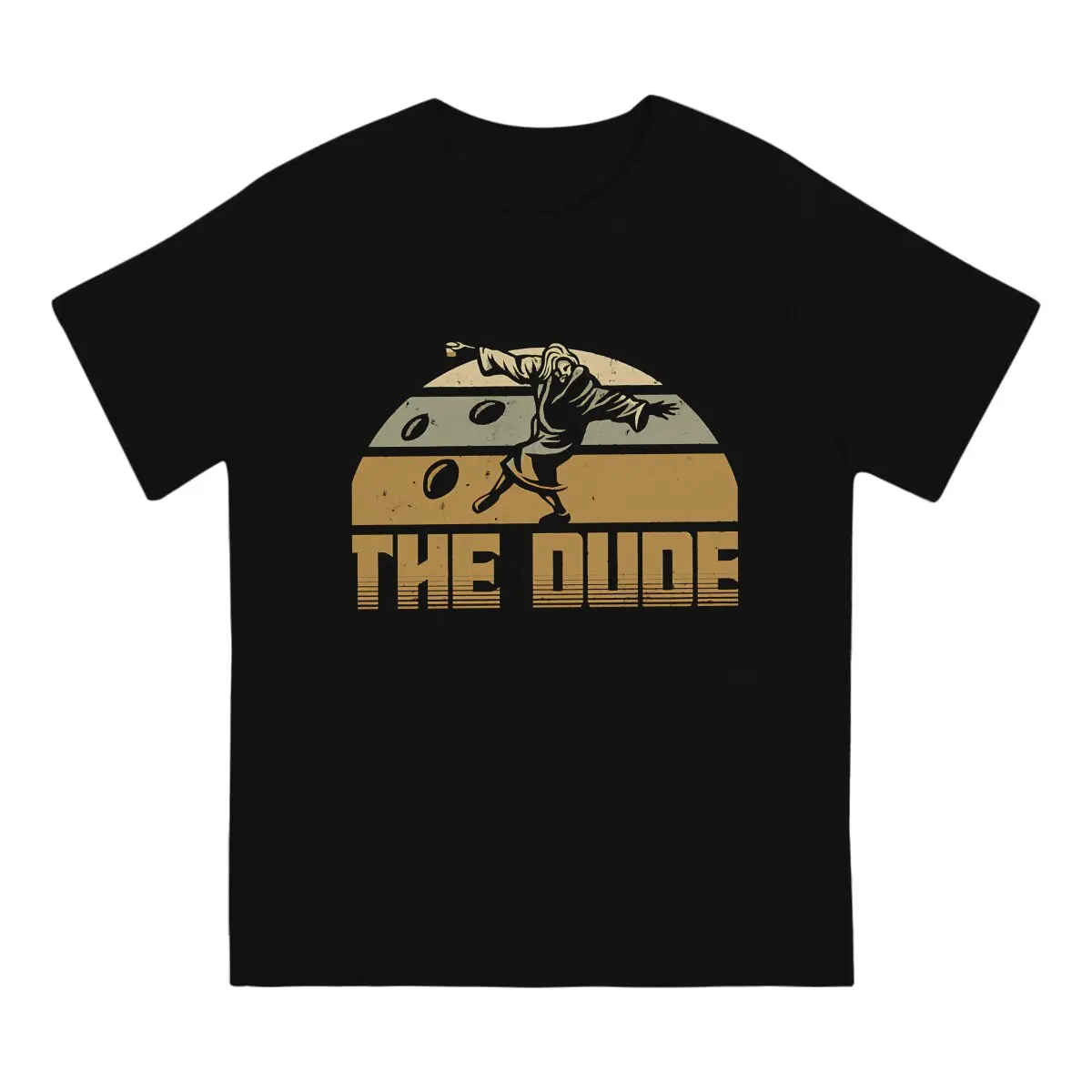 Vintage Dude The Big Lebowski Movie T Shirt Alternative Crewneck TShirt Polyester Tops