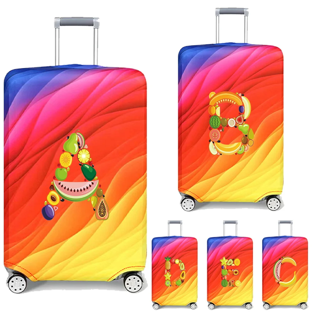

Luggage Covers 18-32inch Protector Travel Luggage Suitcase Protective Cover Stretch Dust Covers Print Fruit Pattern Series