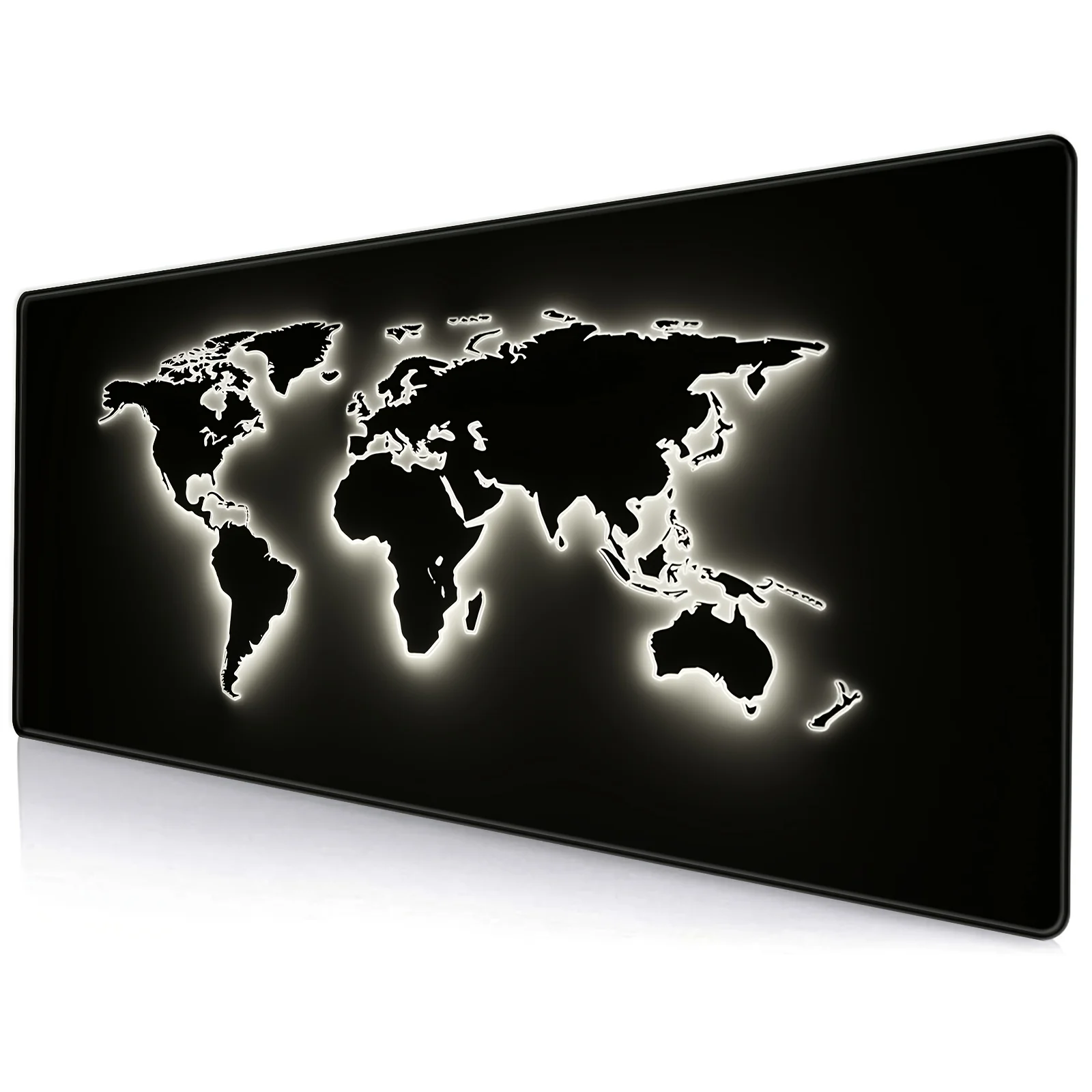 Extra Large Retro World Map Desk Pad Washable Anti-Slip Rubber Gaming Mouse Pads 50X100CM Mat Office Mousepad Home Decoration