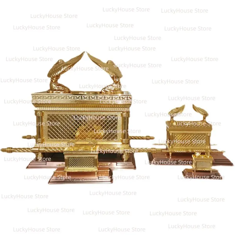 Ark Of Covenant Metal Figurine Home Decor Car Interior Ornament Living Room Decoration Gift