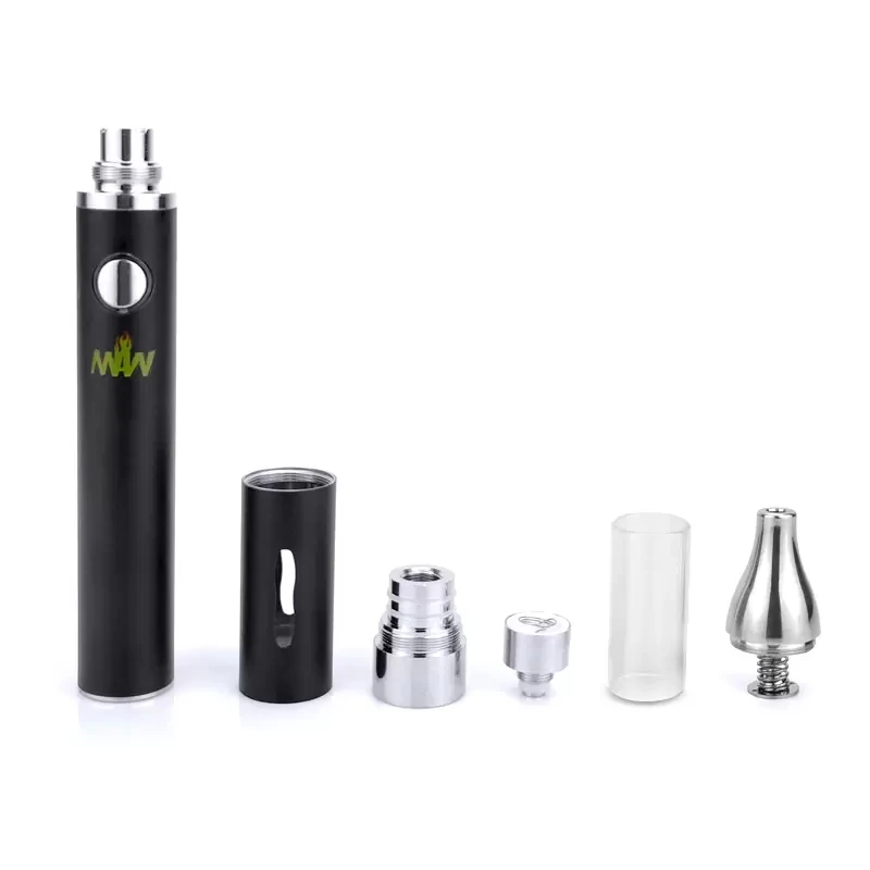 MAW Slim Ervas Starter Kit Caneta Vape com 2-em-1 Substituível Bobina de Donut ajuste Da Bateria 1300mAh eGo Atomizadores Cera Erva Seca Vaporizador