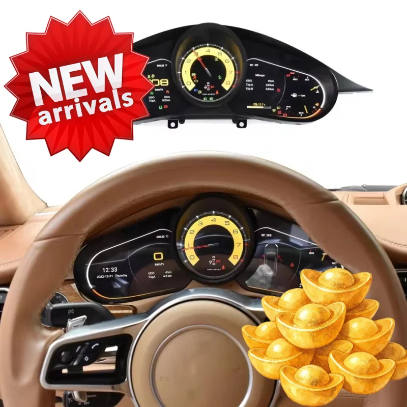 wang For (Porsche Panamera 2010-2016 )Instrument Panel SpeedMeter Screen Digital CLuster Car LCD Dashboard Virtual Cockpit