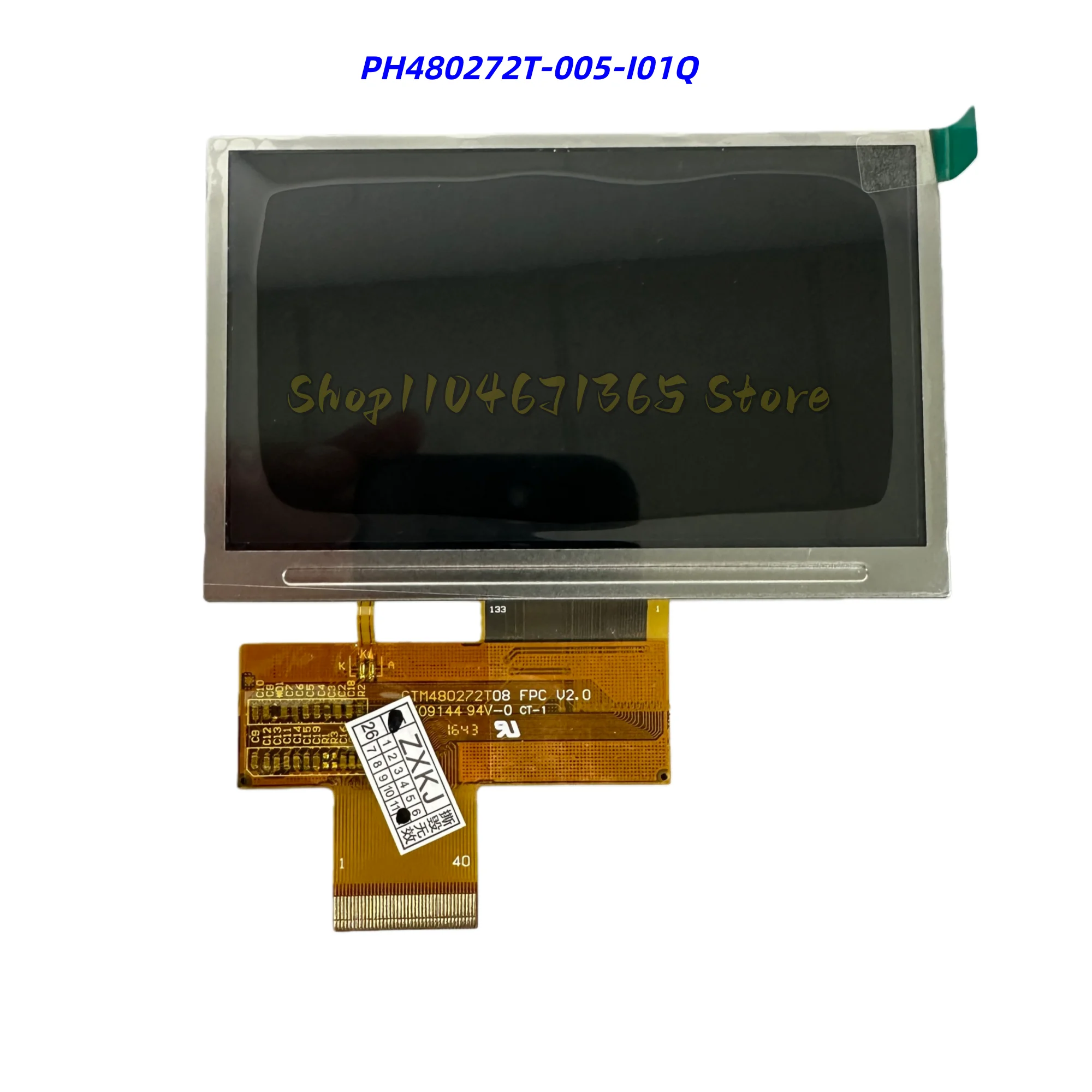 PH480272T-005-I01Q 4.3 Inch LCD Display Screen for Repair Replacement