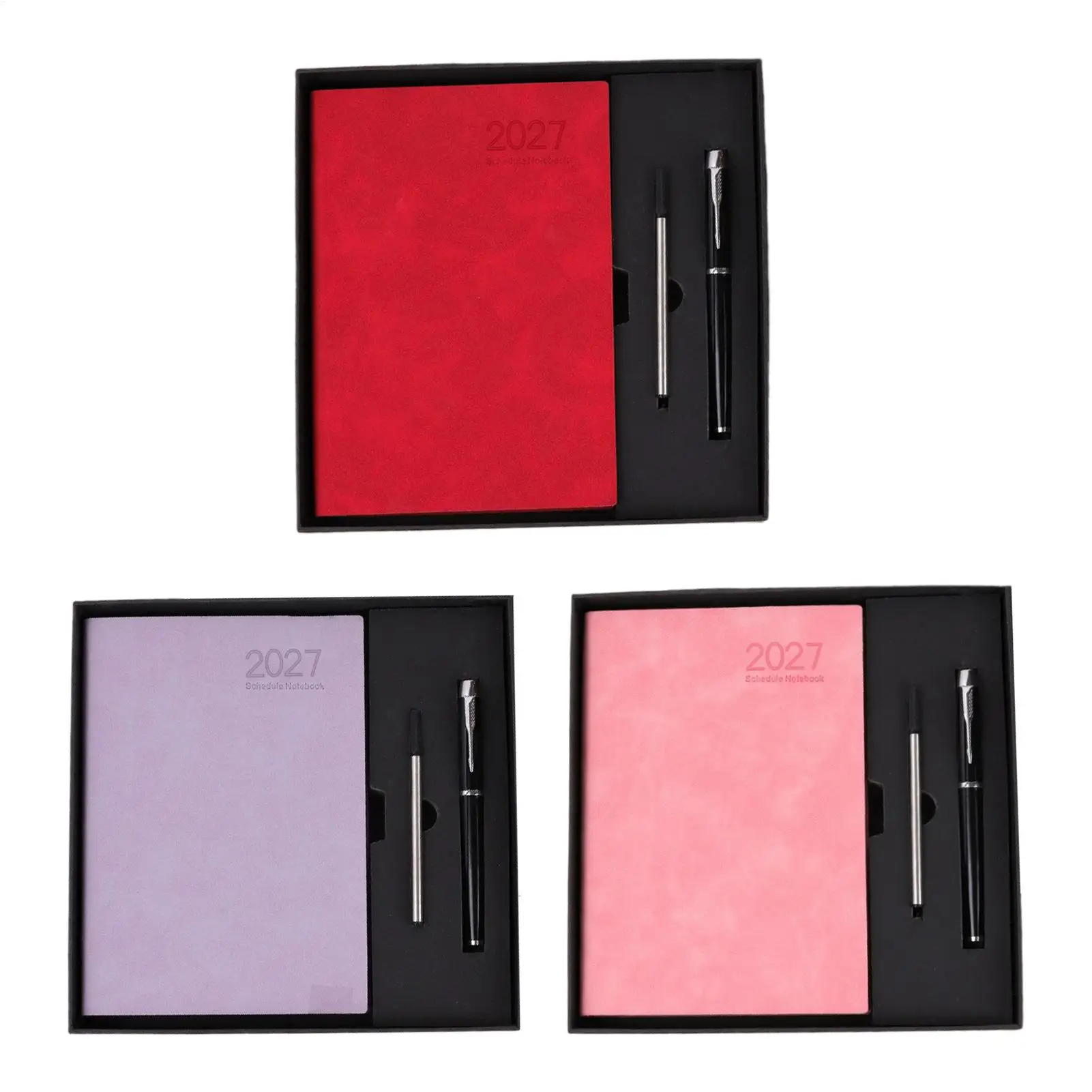 2027 Daily Planner Notebook A5 Thick Paper Smooth Writing Aesthetic Agenda 320 Pages Monthly Planner for Home School College