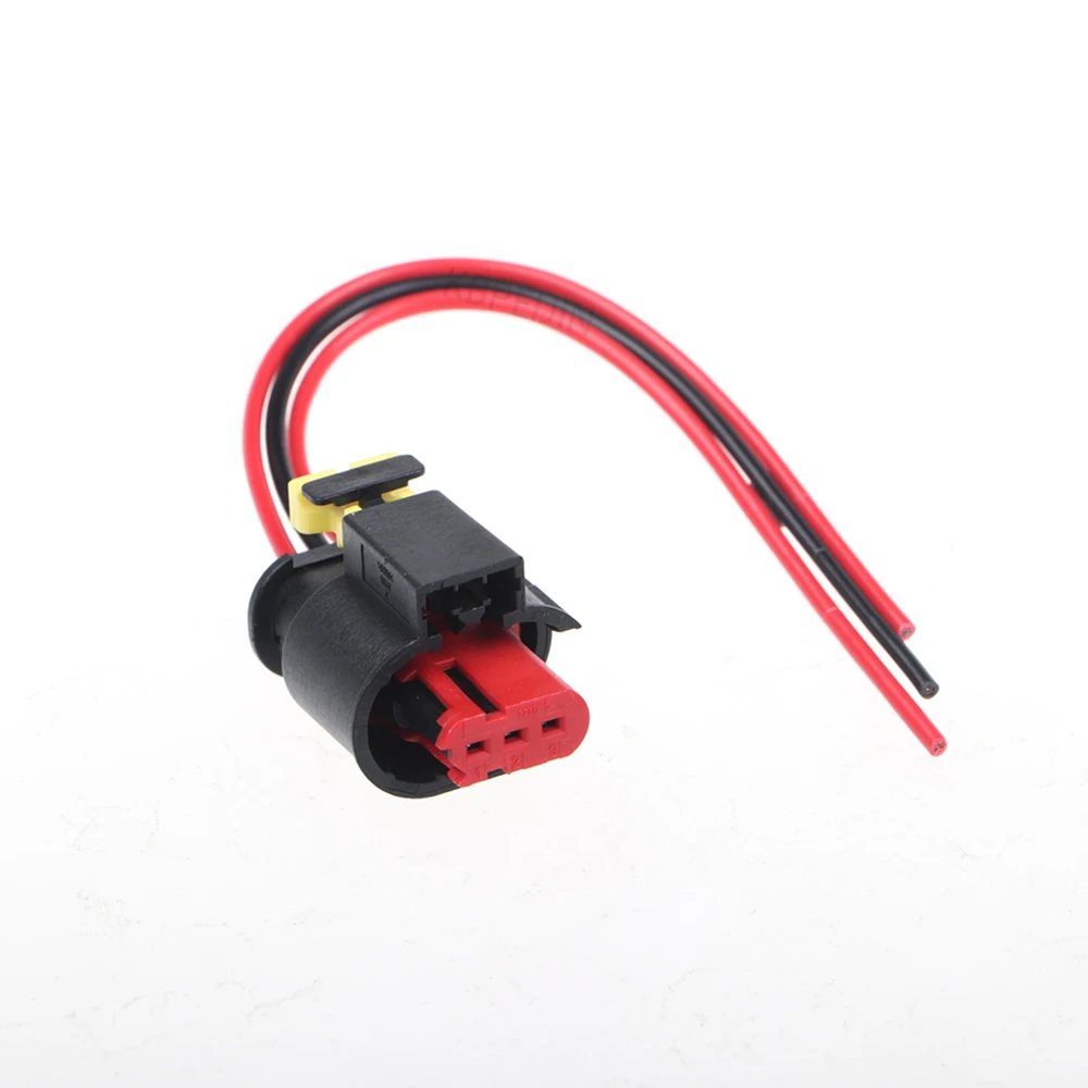 2 x For Great Wall Haval H6 H5 H2 Car Ignition Coil Connector Plug 3 Pin Wiring Harness Accessories