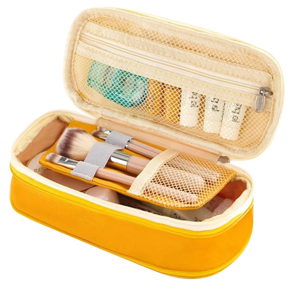 

Large Capacity Pencil Bags Multifunctional Pen Case Stationery Organizer Portable Supplies Storage Bag