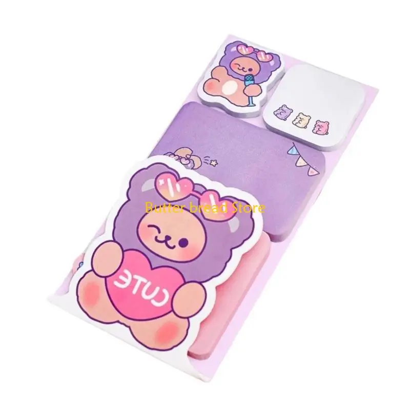 W89C W89C Cartoon Design Note Selves Write Pad Reusable for School Office Journaling Multipurpose Paper Notepads - Aliexpress Deal