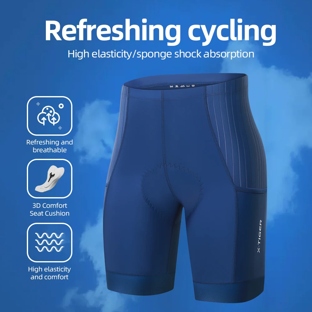 X-Tiger الدراجات السراويل الدر - مراجعة Mountain Biking Shorts Women وسعره